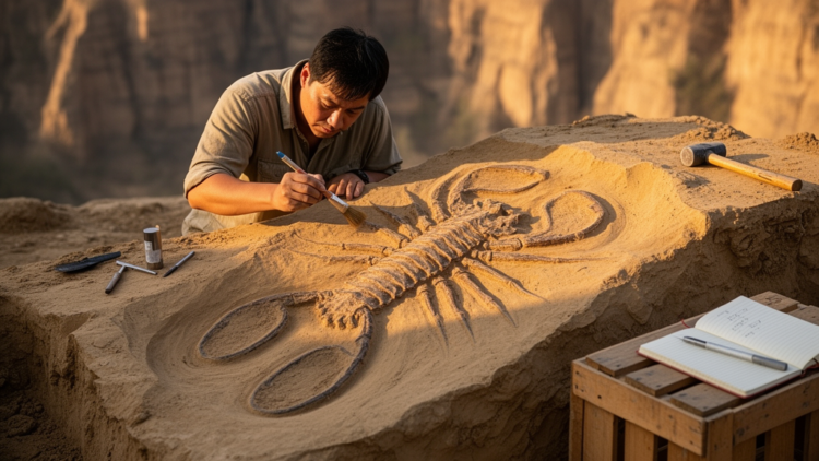 Sea Scorpion Fossil From China Rewrites the Family Tree of Ancient Predators