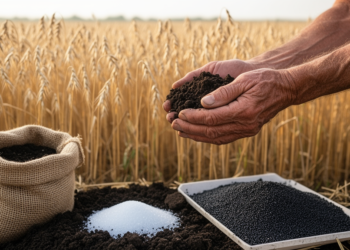 Microbial agent, organic fertilizer, and silica powder team up to revive salty soils and supercharge oat harvests
