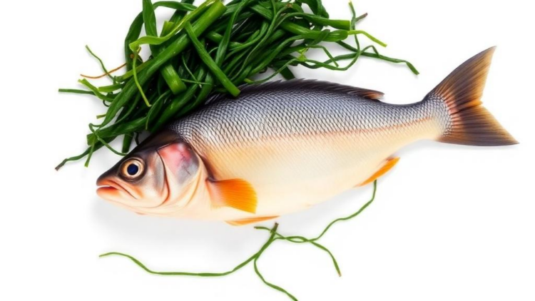 Seaweed in Fish Feed Rewires the Gut Microbiome to Boost Amino Acid Metabolism