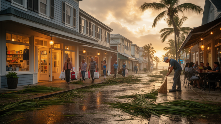 Hurricanes Cost Local Economies Two Days of Sales but Recover Within Ten Days