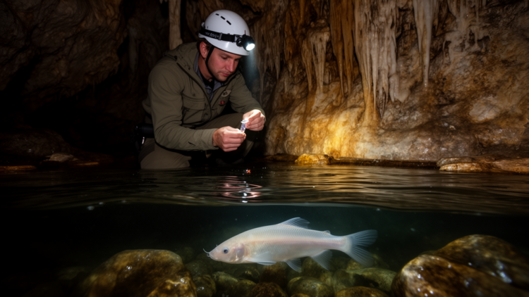Scientists develop eDNA test to find eyeless cave fish hiding in the dark