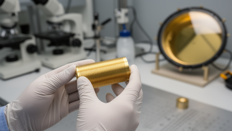 Acid-Etched Brass Waveguide Could Slash Costs of Next-Generation CMB Telescopes