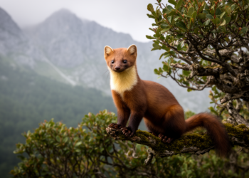 Relict shrub refuges in Bulgaria’s Rhodope Mountains shelter endangered pine martens