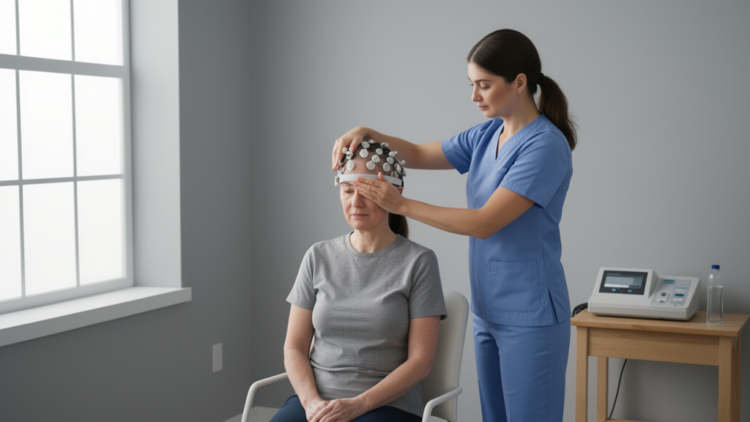 Brain Stimulation Meets Body Therapy in Depression Trial, but the Combo Adds Nothing