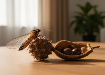 New clearwing moth species traced from Guyana seedpod to Welsh living room