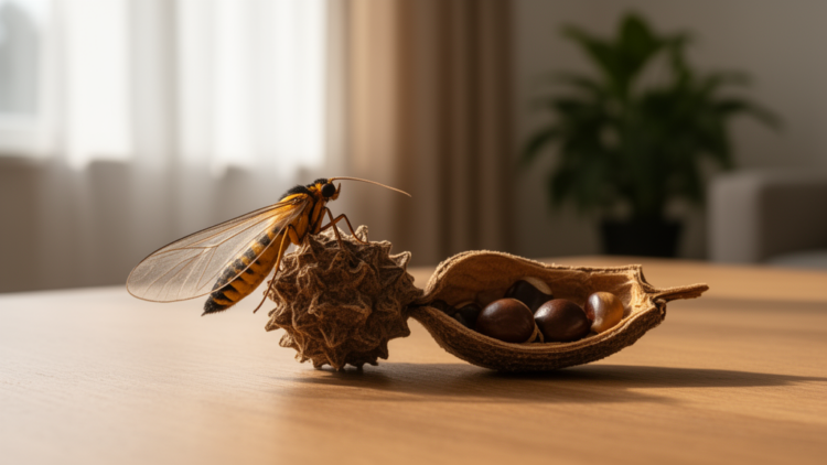 New clearwing moth species traced from Guyana seedpod to Welsh living room