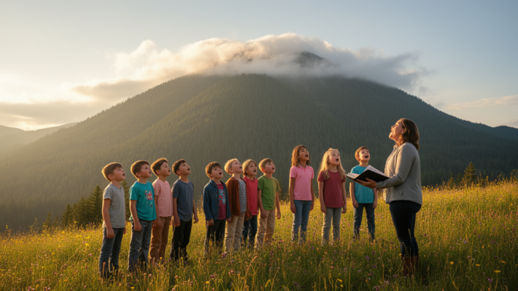 School Songs That Name the Mountain May Shape How Kids Meet Nature