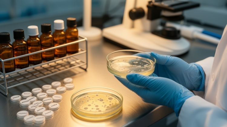 Essential Oils Match Synthetic Antibiotics Against Common Human Pathogens in Lab Test