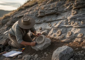 Ammonite treasure trove in German hillside reveals evolution in action