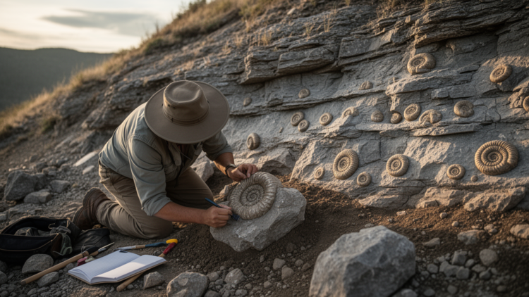 Ammonite treasure trove in German hillside reveals evolution in action