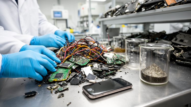 Penn State Startup Intel-E-Waste Wins NSF Challenge to Recover Critical Metals from E-Waste