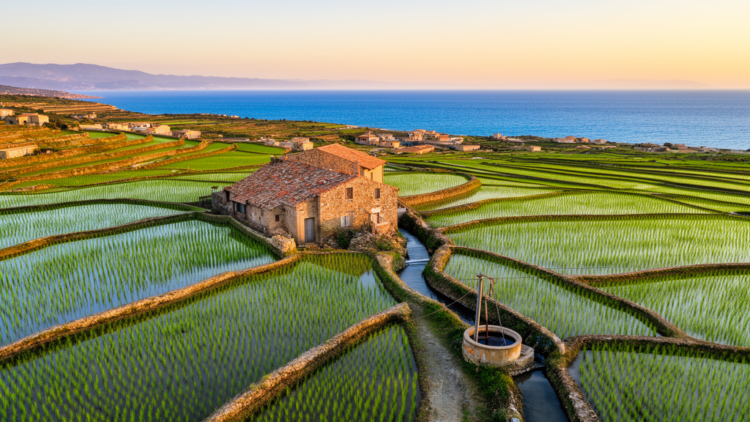 Rice fields are quietly poisoning Sardinia’s drinking water with sea salt