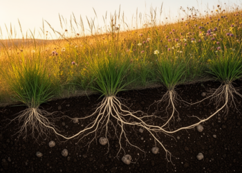 Underground Fungal Cities: Plant Families Secretly Shape Rangeland Soil Life