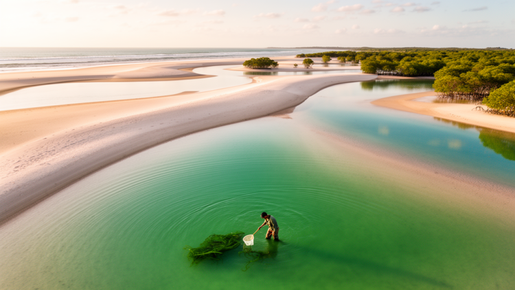 Brazil’s Hidden Lagoons: 300 Coastal Ecosystems, but Their Seaweed Remains a Mystery