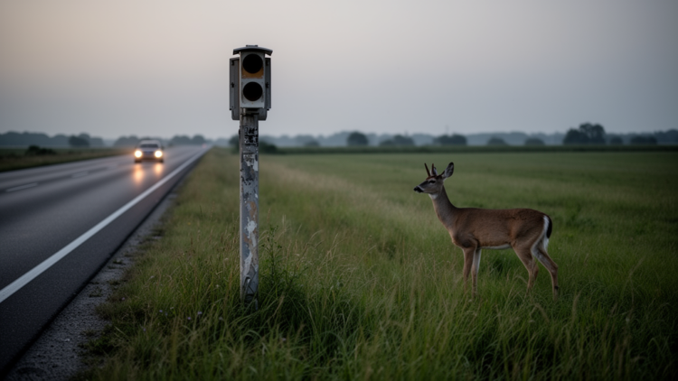 Roadside wildlife deterrents fail rigorous three-year field test