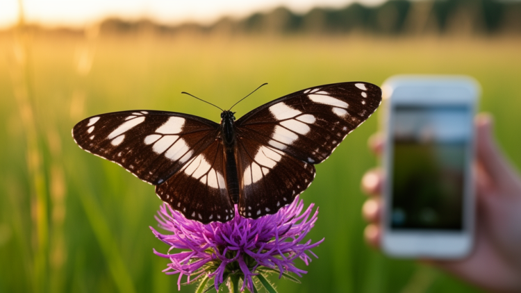 White-edged butterfly from Asia turns up in Georgia after citizen sleuths spot it online