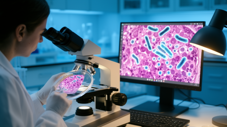 AI Reads Bacteria Hidden in Colorectal Cancer Slides