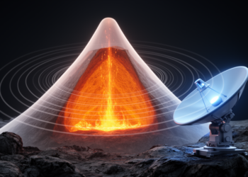 Adaptive Evolution Algorithm Sharpens Volcano Imaging From Electromagnetic Signals