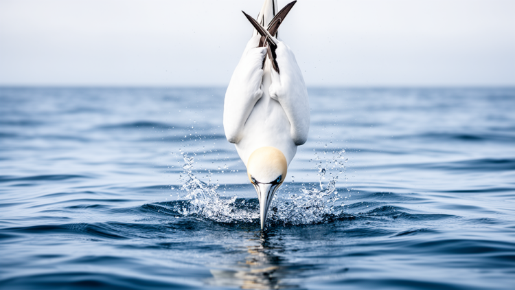 Built to Break the Surface: How Reinforced Vertebrae Save Diving Seabirds from Deadly Impact