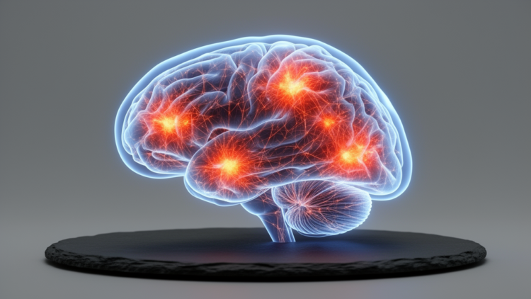 Brain Inflammation and Network Changes Linked to Depression After Herpes Simplex Encephalitis
