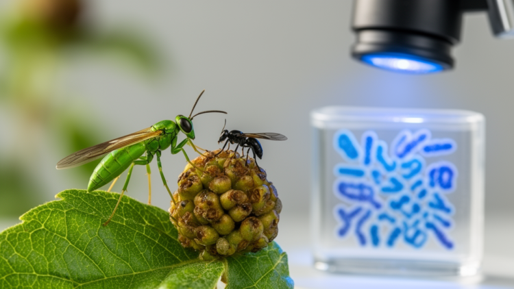 Sawfly and gall wasp chromosomes reveal ancestral rDNA blueprint for Hymenoptera