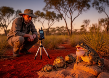 Ears on the Outback: Listening Network Maps the Secret Chorus of Australia’s Cane Toad Invasion
