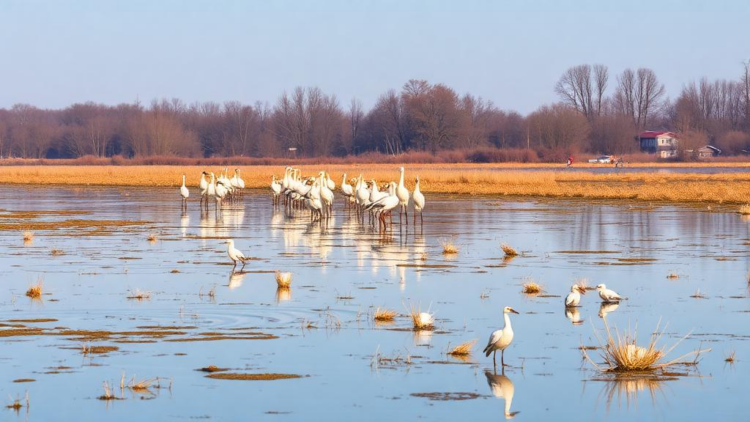 Wintering Waterbirds Turn Small Satellite Wetlands Around Chao Lake Into Vital Refuges