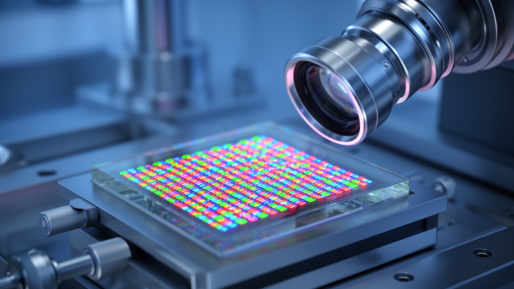 Chip-style photolithography brings tiny OLED pixels into focus