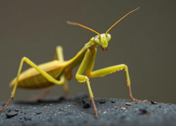 Alien Praying Mantis Sneaks Into the Galápagos Islands