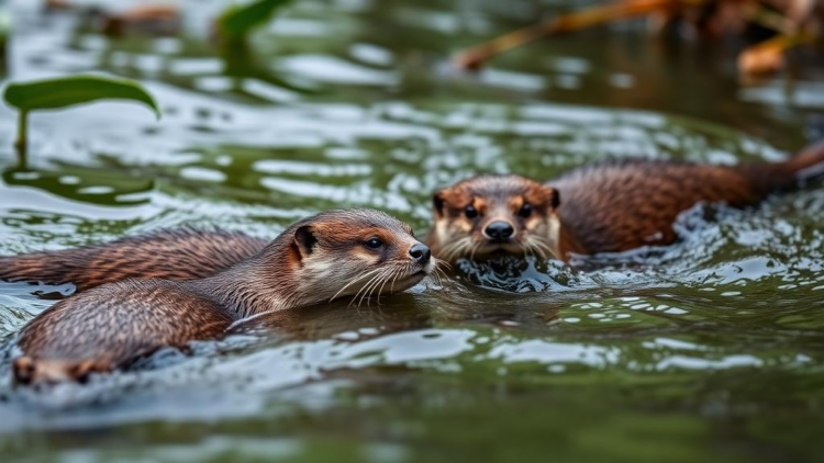 Otters Turn Insect Hunters in Chiapas River Where Fish Run Scarce