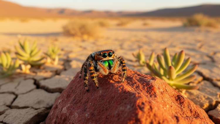 New Jumping Spider Species Emerge From Arid Western South Africa