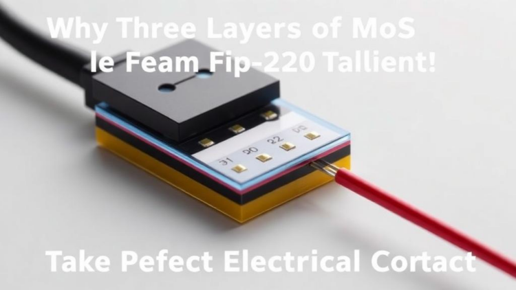 Why Three Layers of MoS2 Make the Perfect Electrical Contact