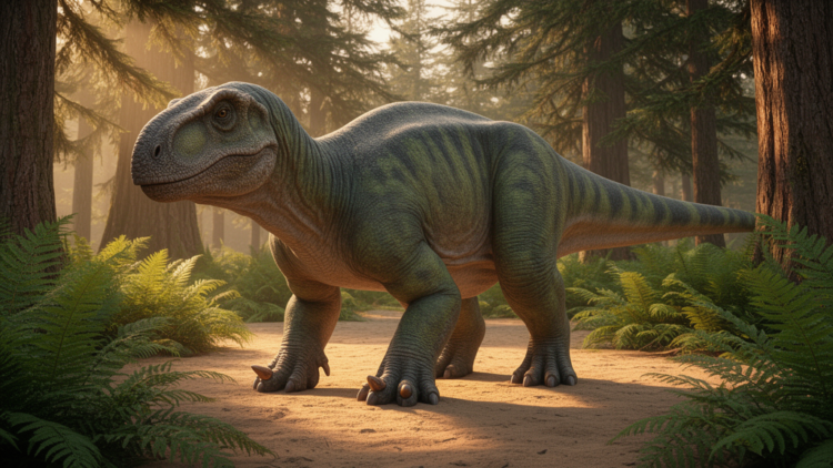 Iguanodon may have walked on all fours, rewriting dinosaur locomotion history
