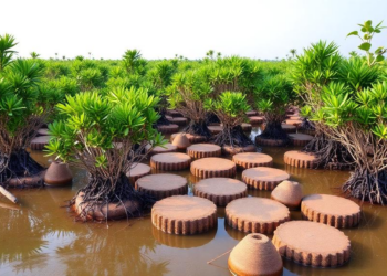 Mangrove Sediment Cores Reveal Aquaculture’s Nutrient Footprint in Vietnam’s Red River Delta