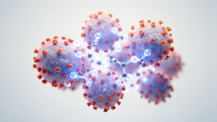 Trivalent Antiviral Conjugates Trap Influenza Viruses by Cross-Linking Them Together