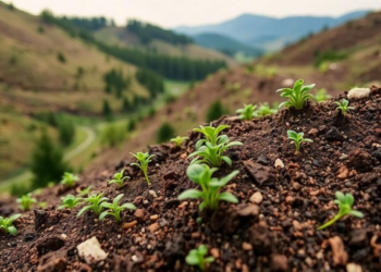 Copper pollution quietly rewires soil microbes in Bulgarian valley