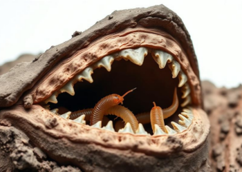 Zombie worms caught in the fossil record boring into Pliocene shark teeth