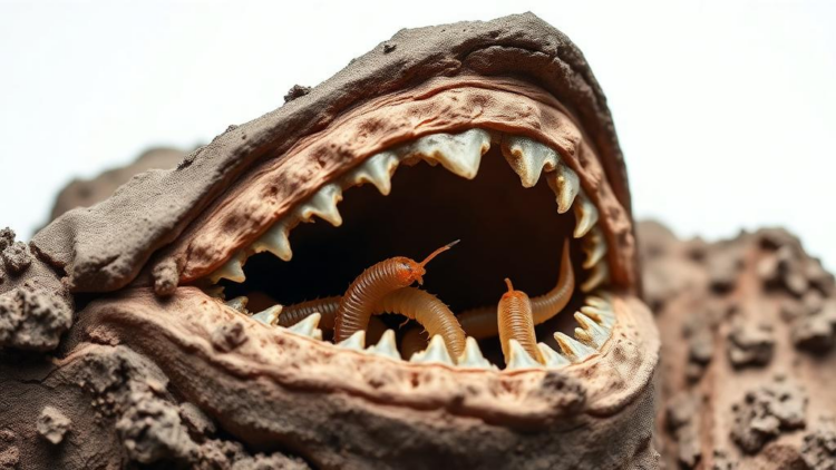 Zombie worms caught in the fossil record boring into Pliocene shark teeth