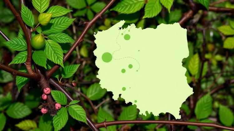 Poland’s Brambles Mapped: 113 Species and Seven Diversity Hotspots