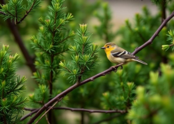 Invasive evergreen shrubs reshape how Welsh woodland birds feed, acoustics reveal
