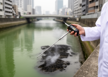 Electronic nose tracks foul scum odors in Tokyo’s urban rivers