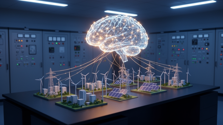 AI Learns From a Model Teacher to Keep Multi-Microgrid Frequencies Stable