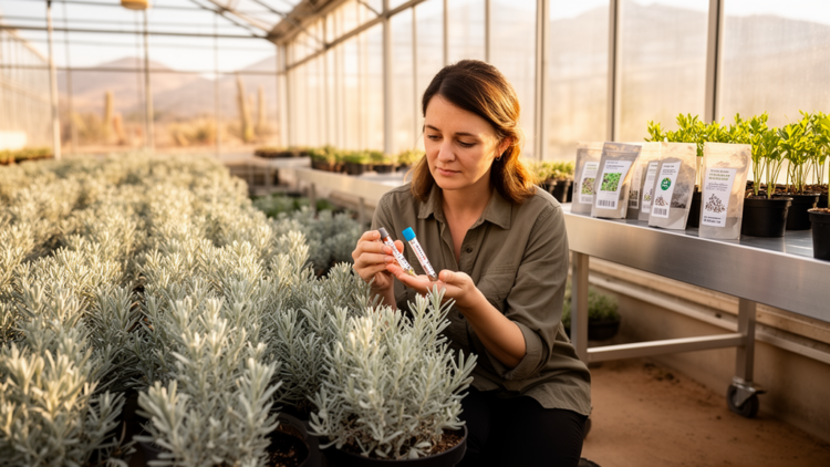 Genetic audit reveals which ex situ strategies best protect a rare desert shrub