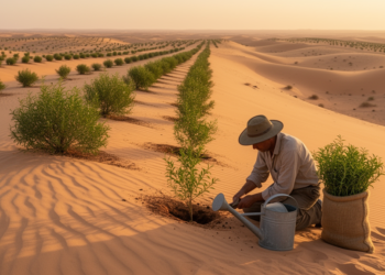 Thirty-One Years of Dune Planting in Algeria Reveals Which Shrub Best Restores Life to Shifting Sands