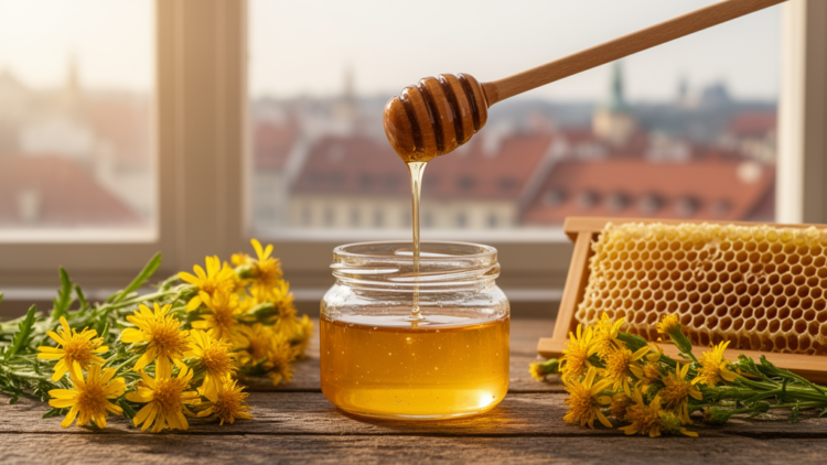Invasive ragwort fails to taint Prague honey with toxins, pilot study finds