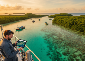 Indonesia Maps Its Vast Coastal Ecosystems from Space to Build the Nation’s First Ocean Accounts