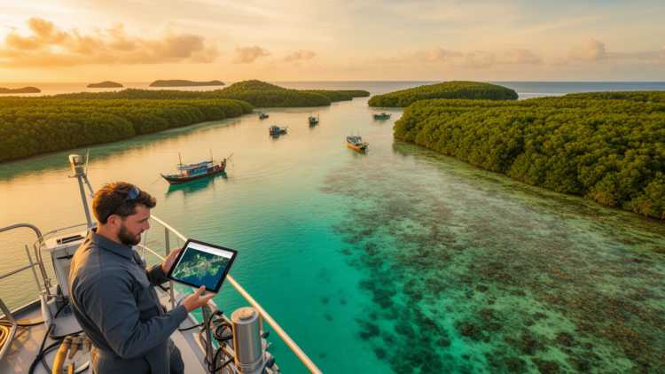 Indonesia Maps Its Vast Coastal Ecosystems from Space to Build the Nation’s First Ocean Accounts