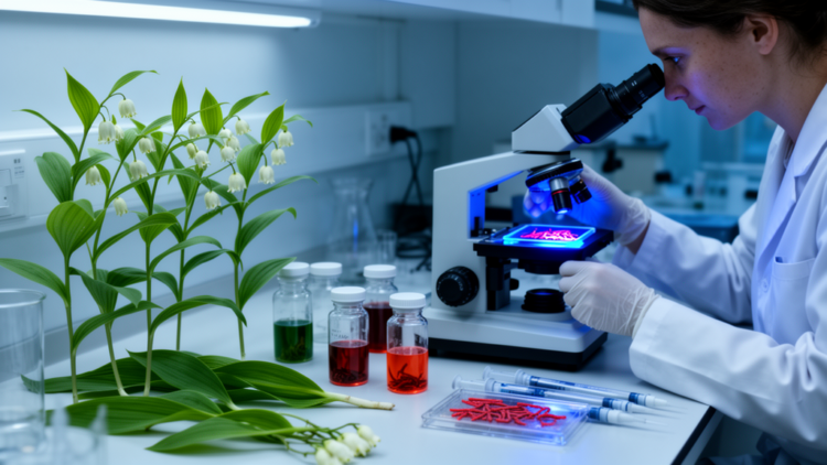 Molecular cytogenetic characterization of 9 populations of four species in the genus Polygonatum (Asparagaceae)