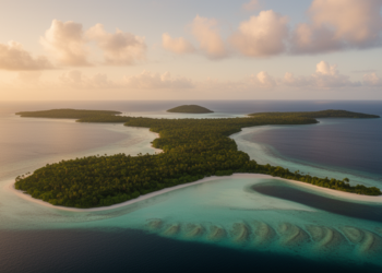Islands that merge and split: new model links ice-age sea levels to marine speciation