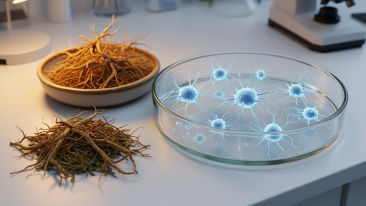 Leftover Roots of a Korean Medicinal Herb Quiet a Brain Inflammation Trigger